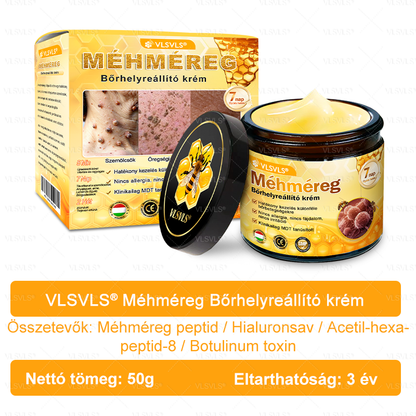 🌟 Magyarországon készült és innen szállítjuk ✨ VLSVLS® Méhméreg Bőrhelyreállító Krém 🔥 UTOLSÓ NAP – 80% KEDVEZMÉNY